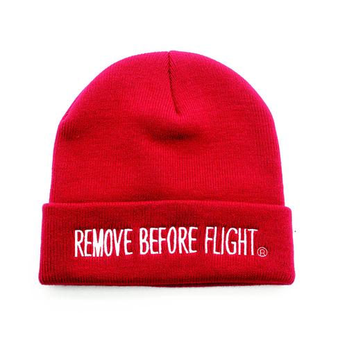 Remove Before Flight Watch Cap