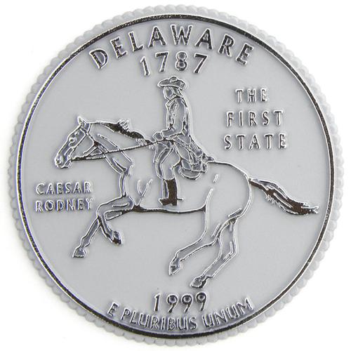 Delaware Quarter Magnet
