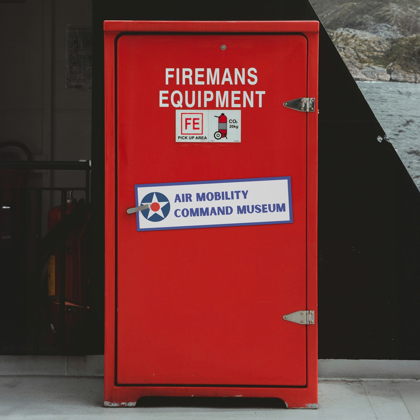 Air Mobility Command Car Bumper Magnet