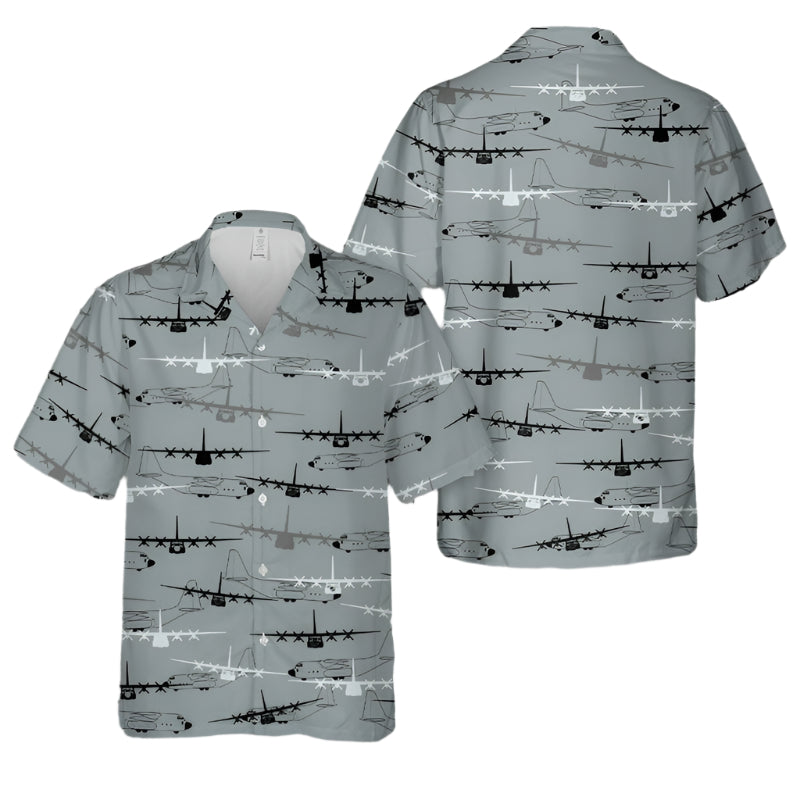 USAF C-130 Hawaiian Shirt