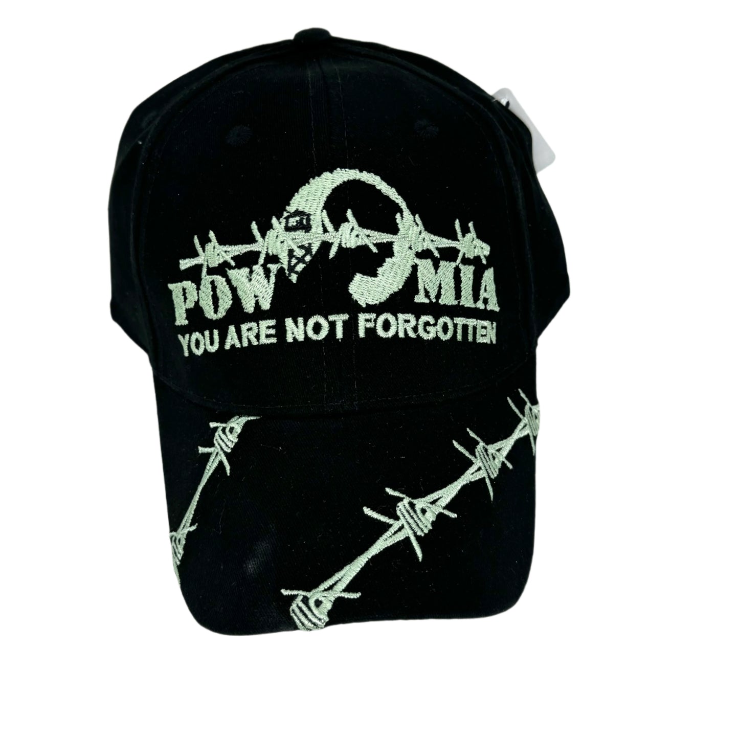 POW MIA YOU ARE NOT FORGOTTEN HAT (BLACK)