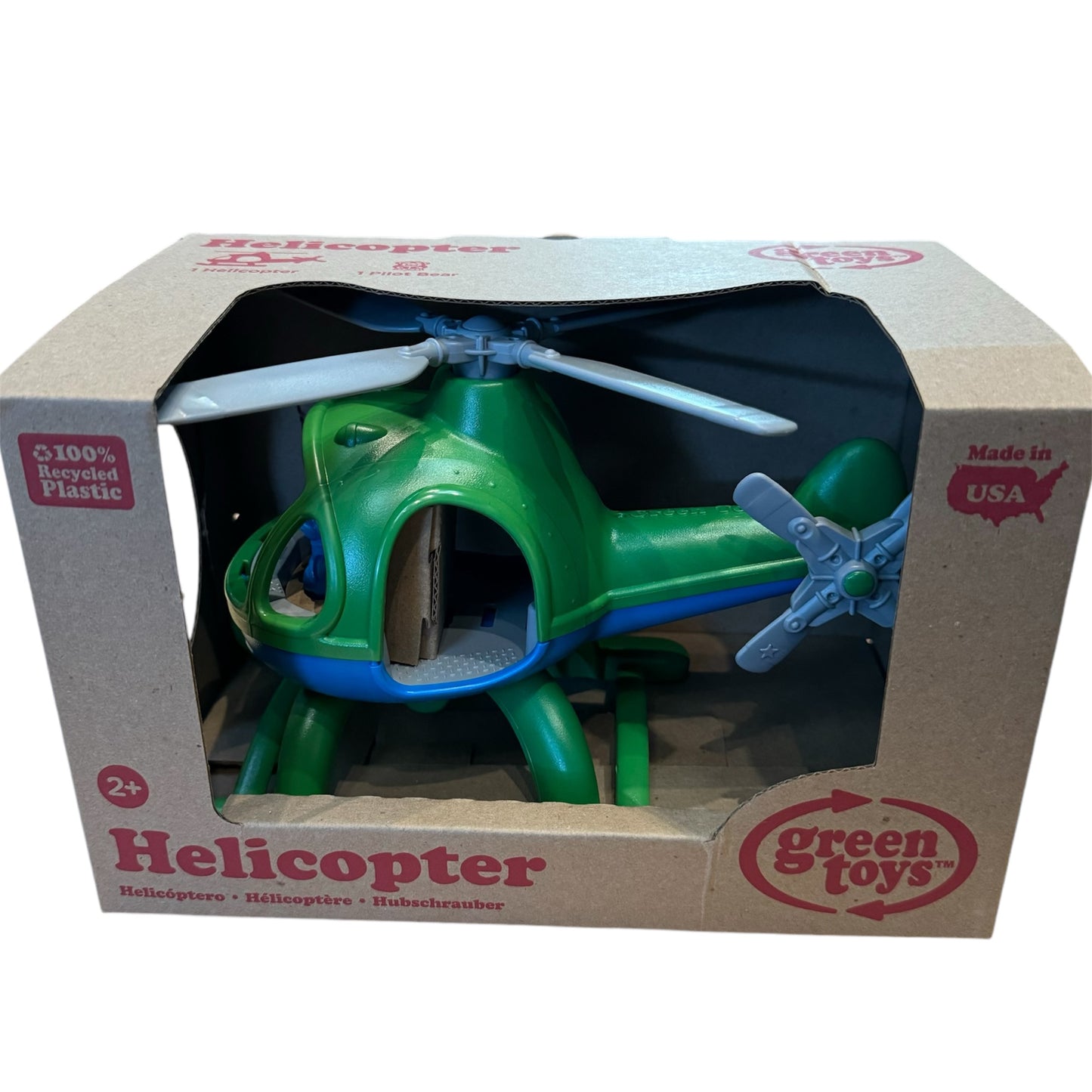 Helicopter Blue - Green Toys