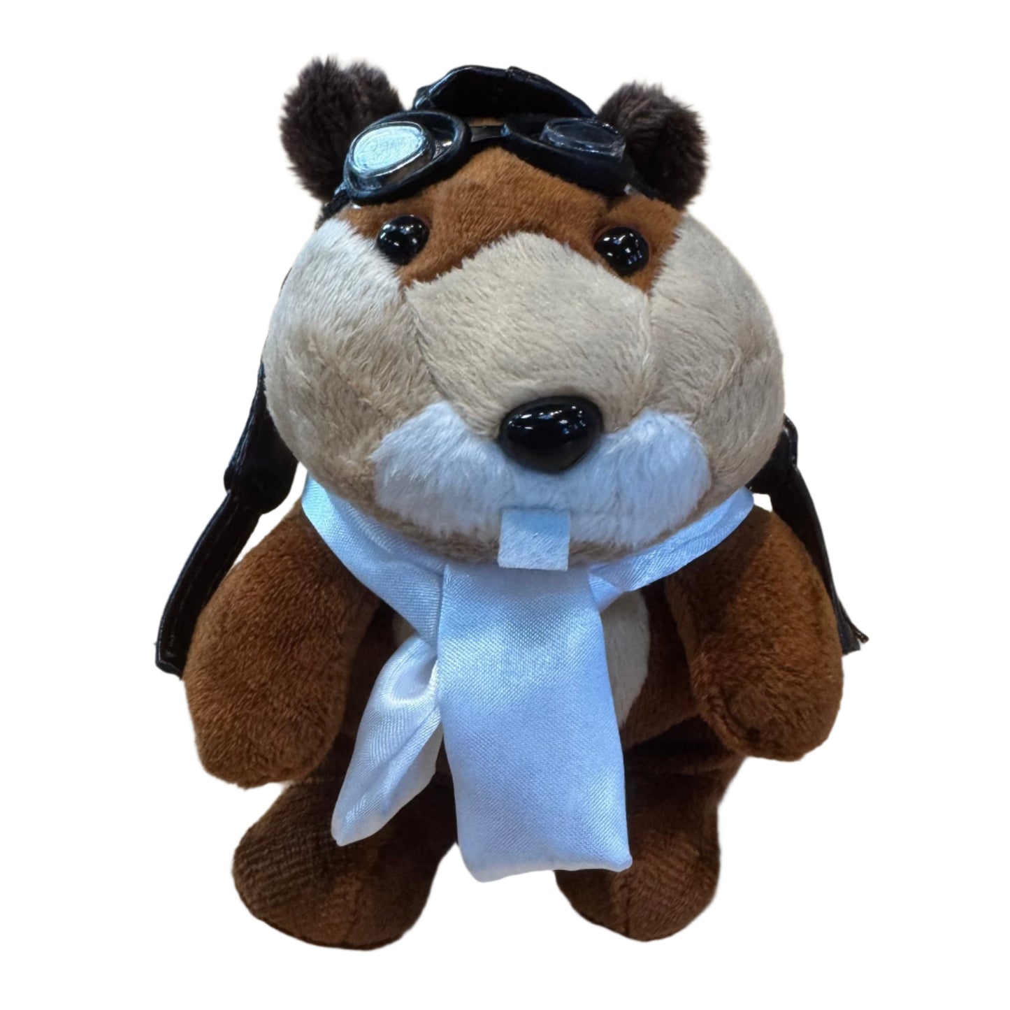 Mini Aviator Beaver Plush