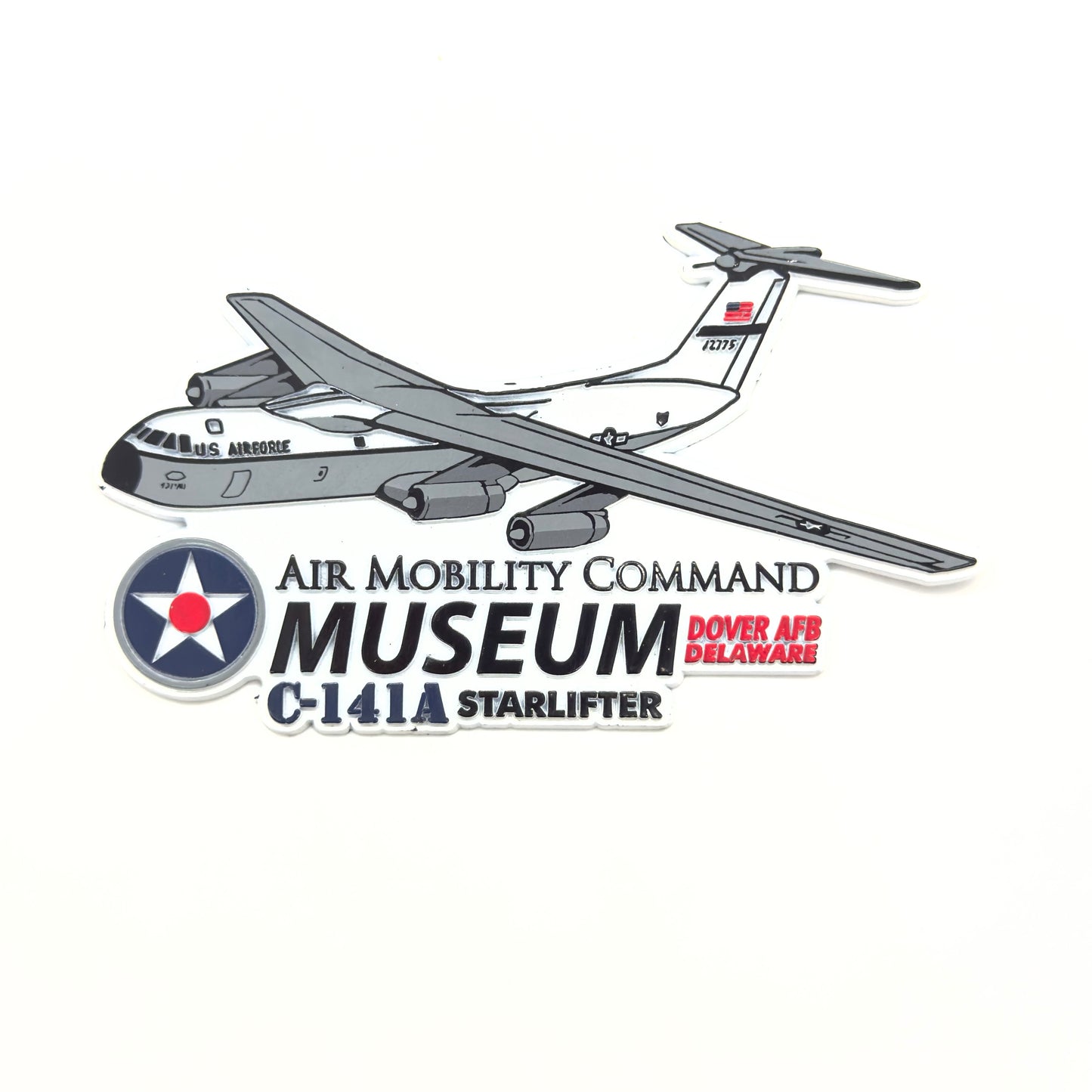 C-141 Starlifter AMC Rubber Magnet