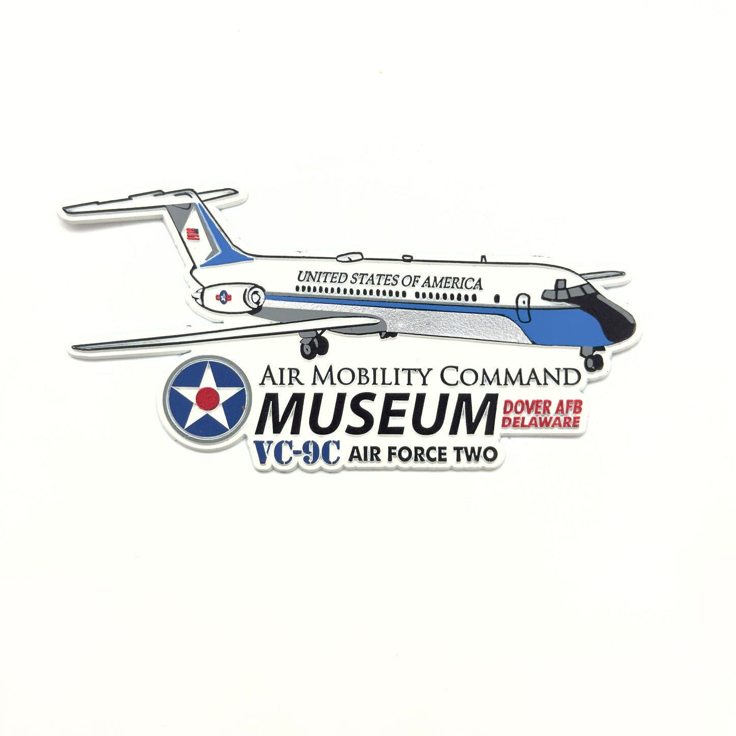 VC-9 Air Force Two AMC Rubber Magnet
