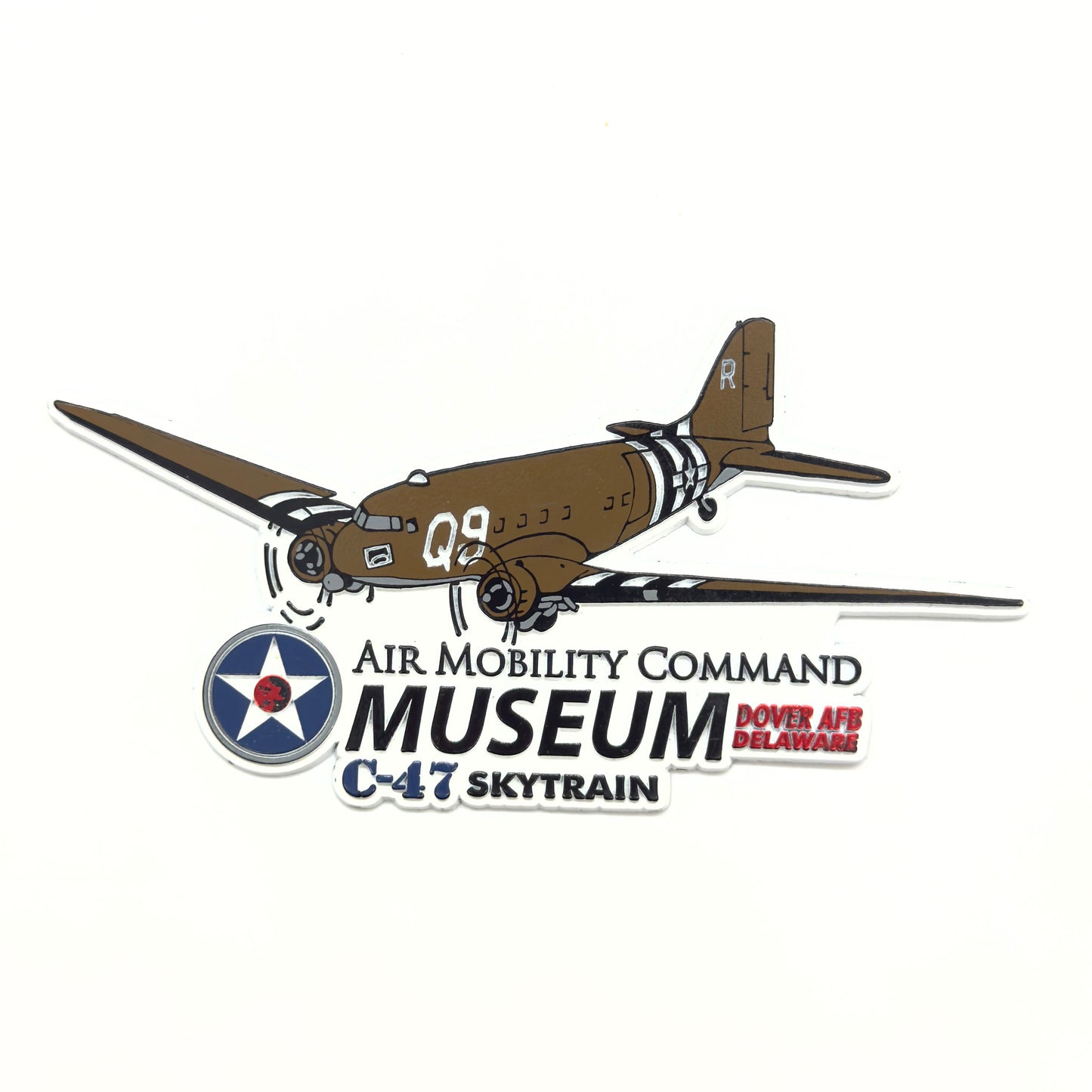 C-47 Skytrain AMC Rubber Magnet