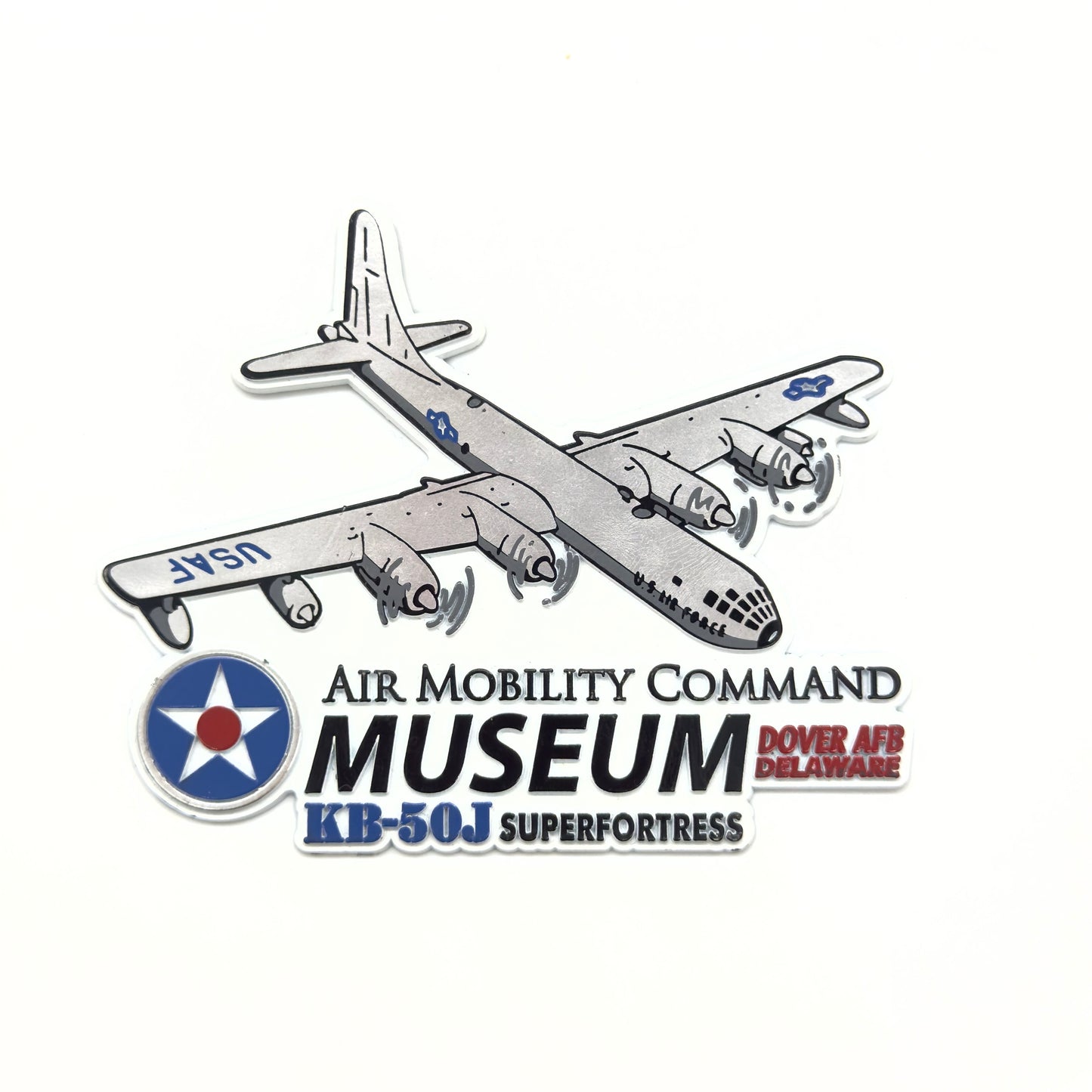 KB-50 J AMC Rubber Magnet