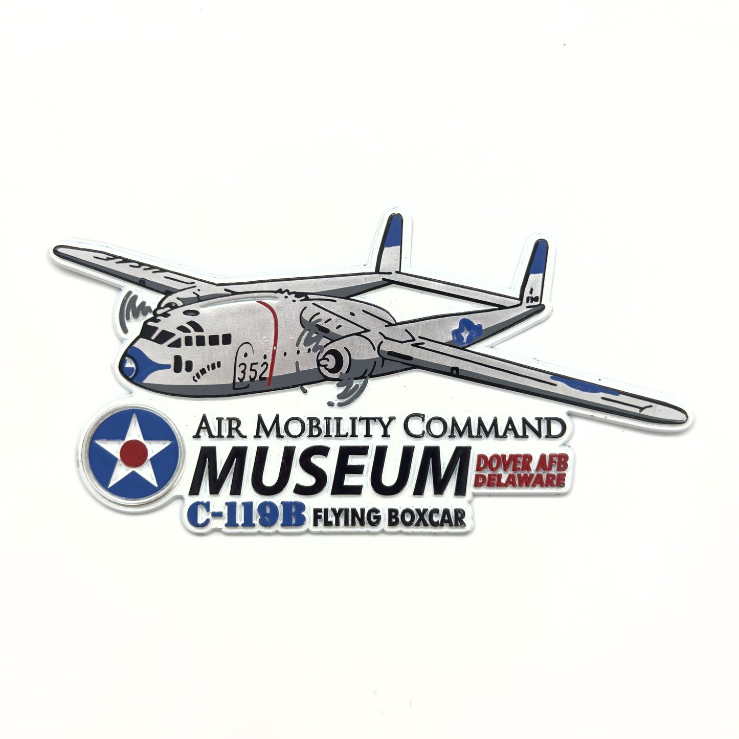C-119B Flying Boxcar AMC Rubber Magnet