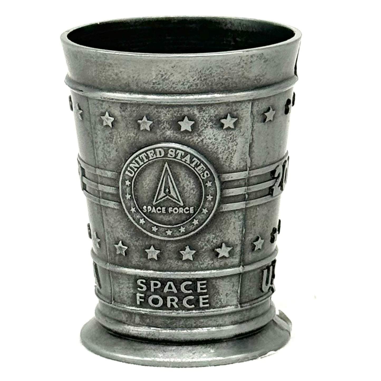 Space Force Metal Shot Glass