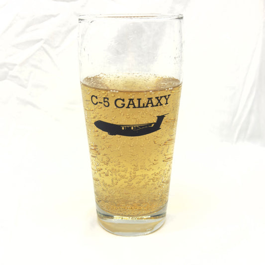 C-5 Galaxy Beer Glass