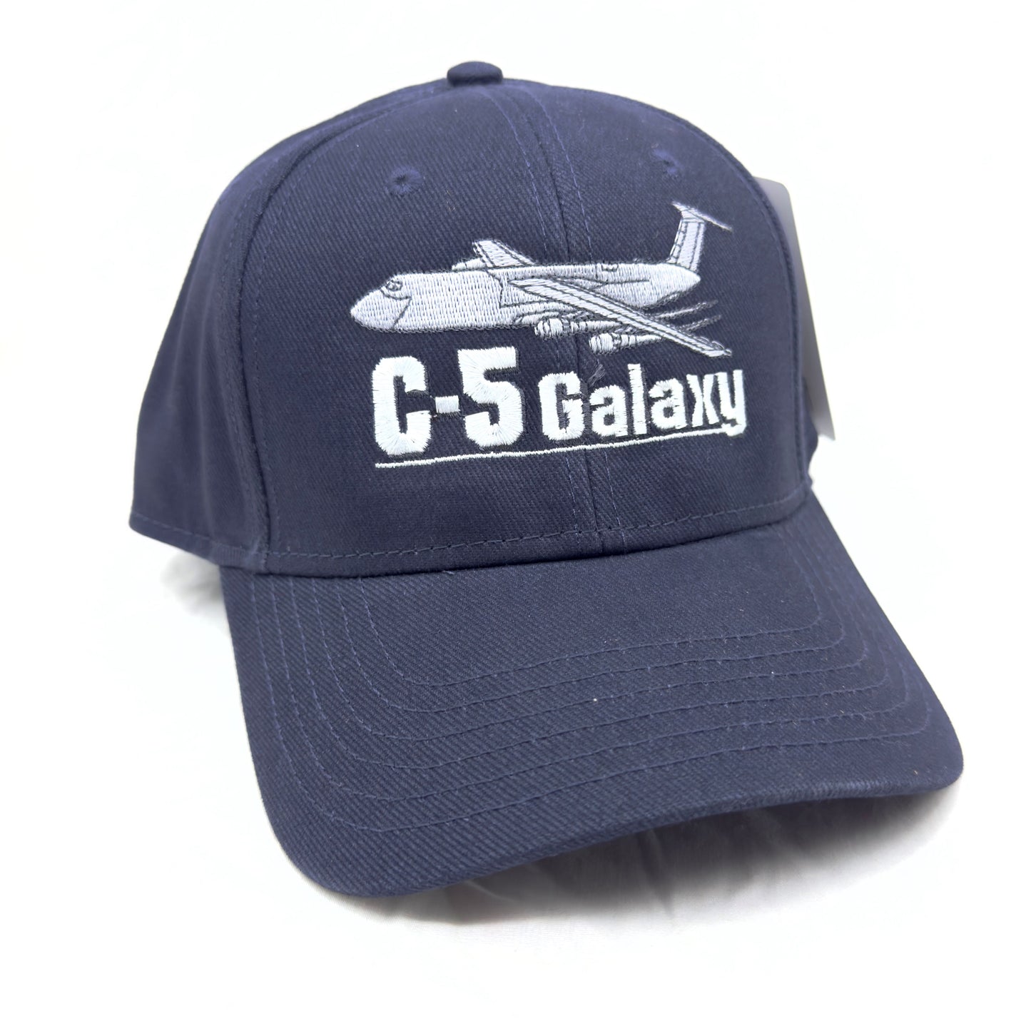C-5 Galaxy Ball Cap, Navy Blue/Khaki