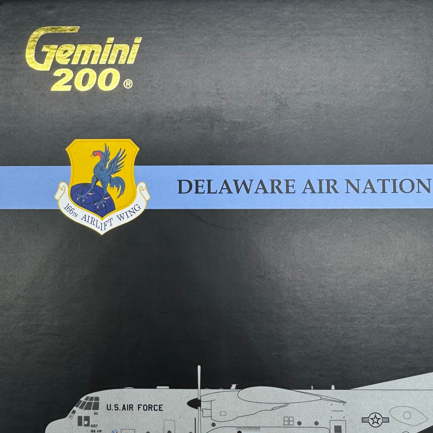 Gemini C-130H Delaware National Guard 1/200 Scale