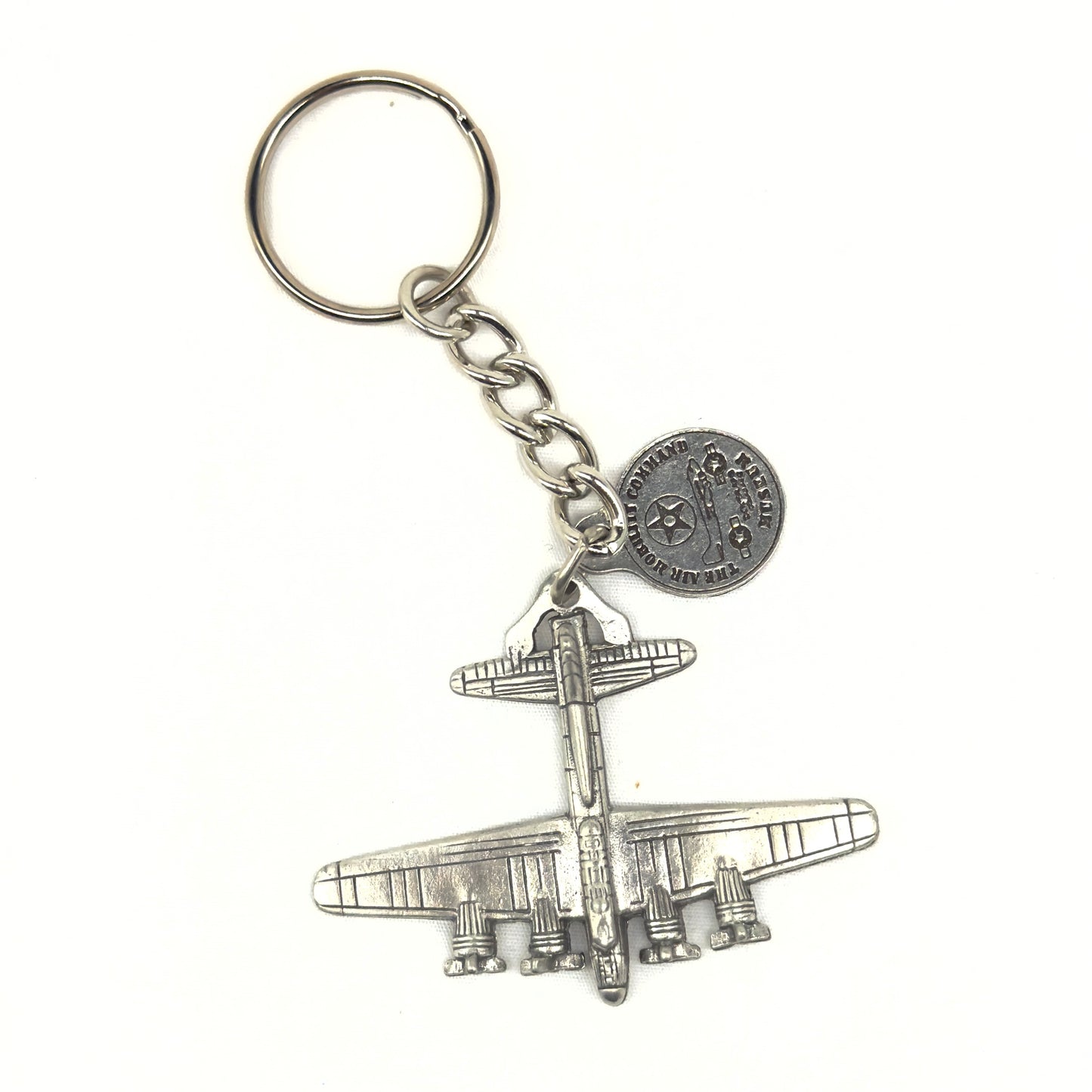 B-17 Pewter Key Chain