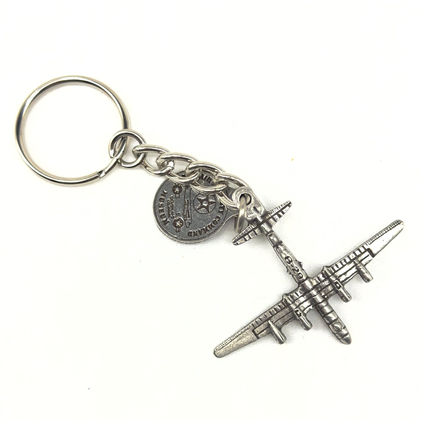 B-29 Pewter Keychain