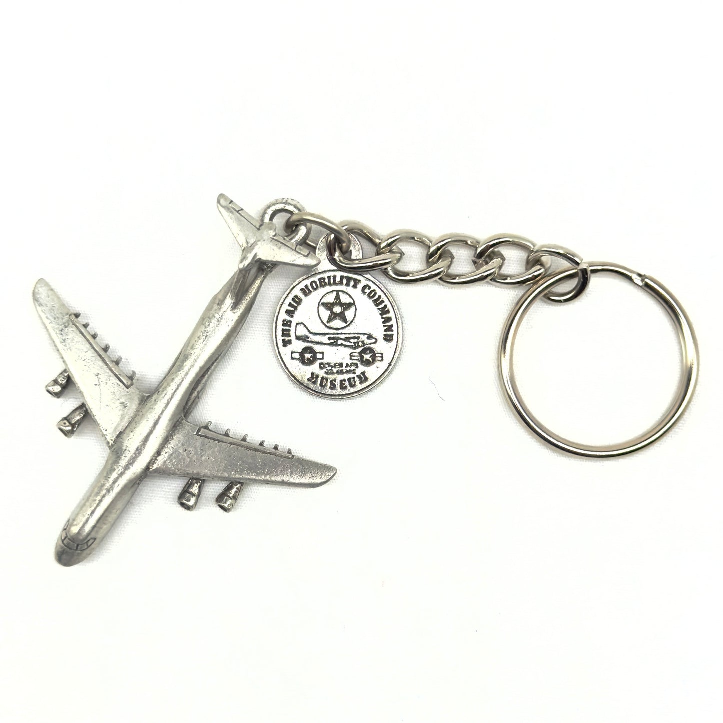 C-5 Galaxy Pewter Key Chain