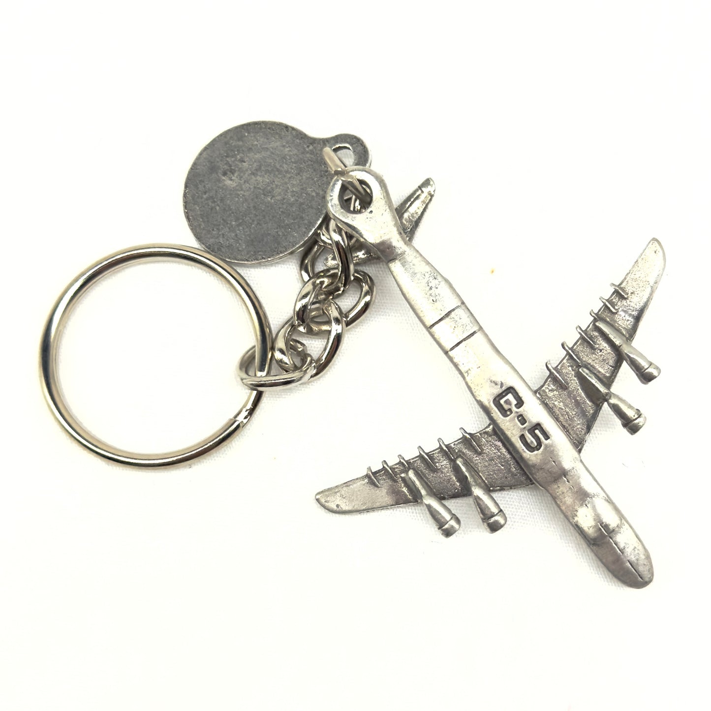 C-5 Galaxy Pewter Key Chain