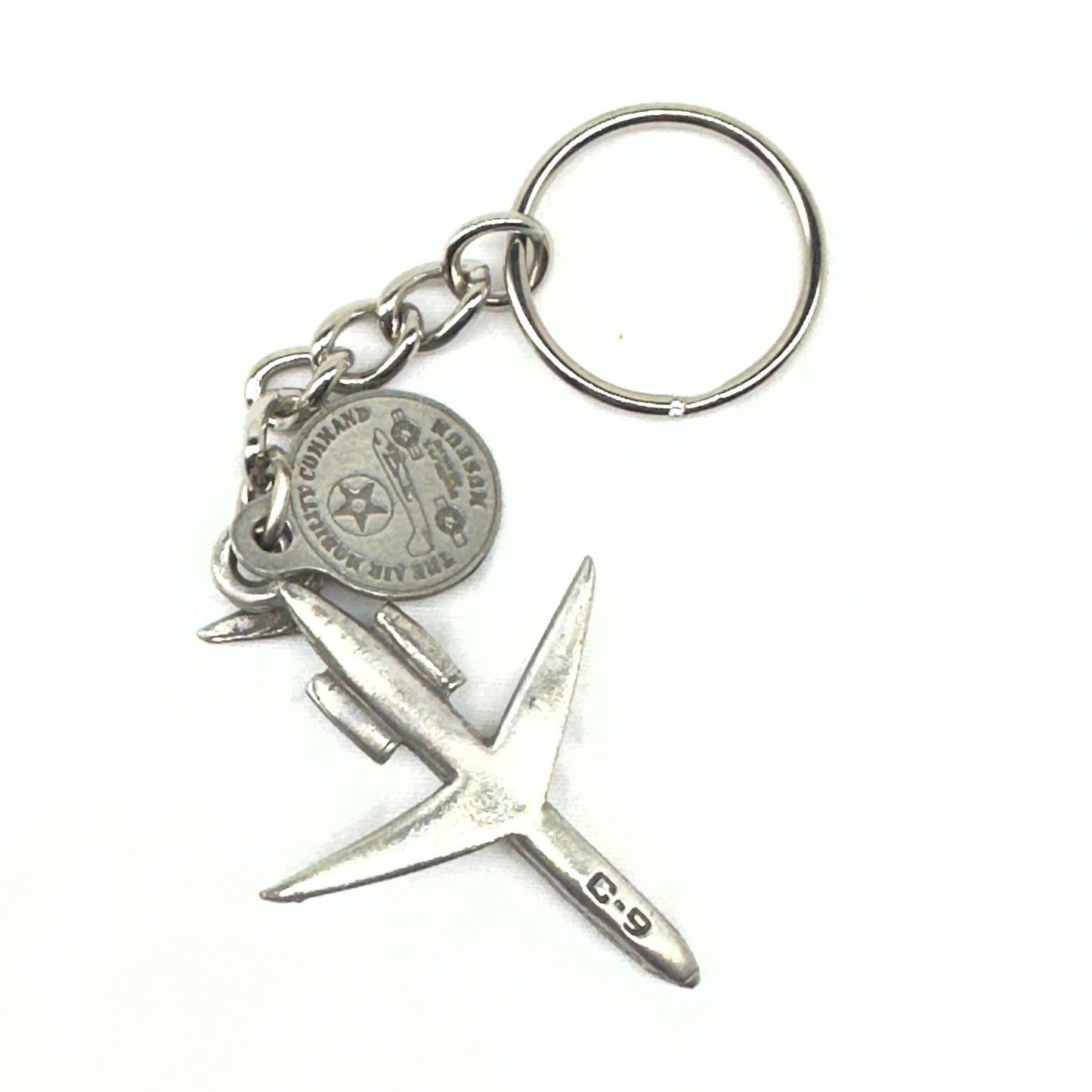 C-9 Pewter Key Chain
