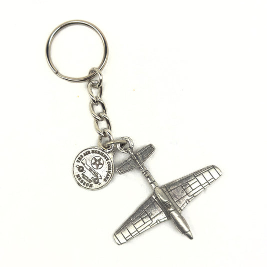 P-51 Pewter Key Chain