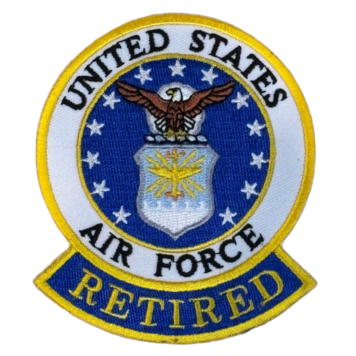 US Air Force Retired Patch with Emblem