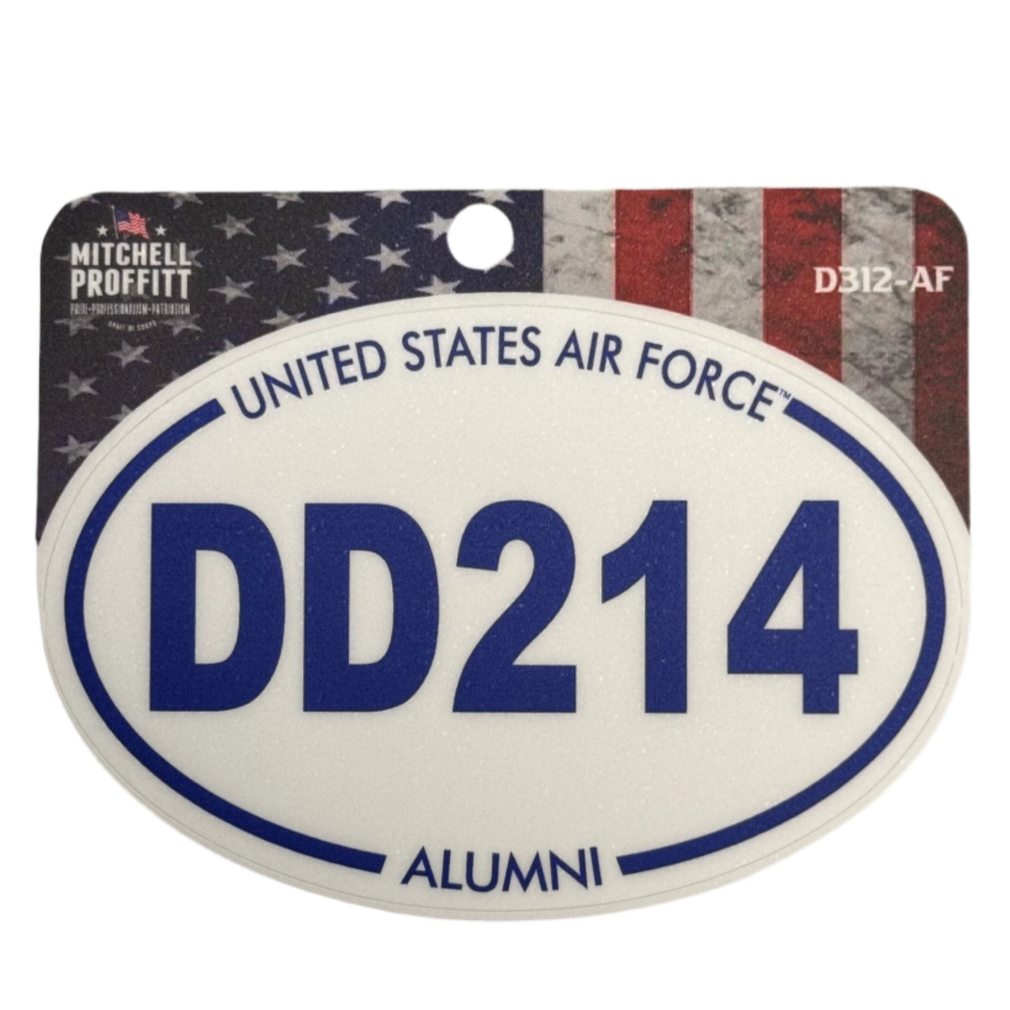 Air Force DD214 Alumni Sticker