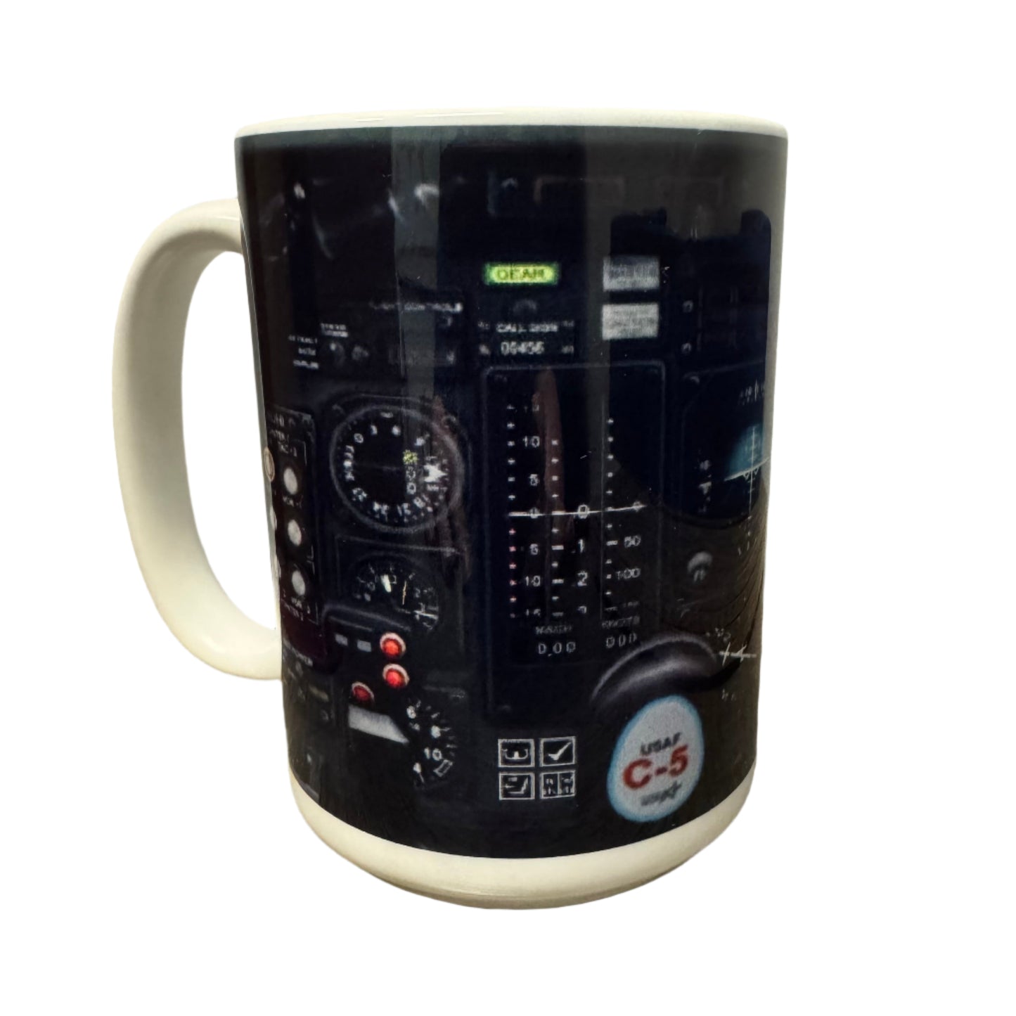 C-5 Galaxy Cockpit Mug