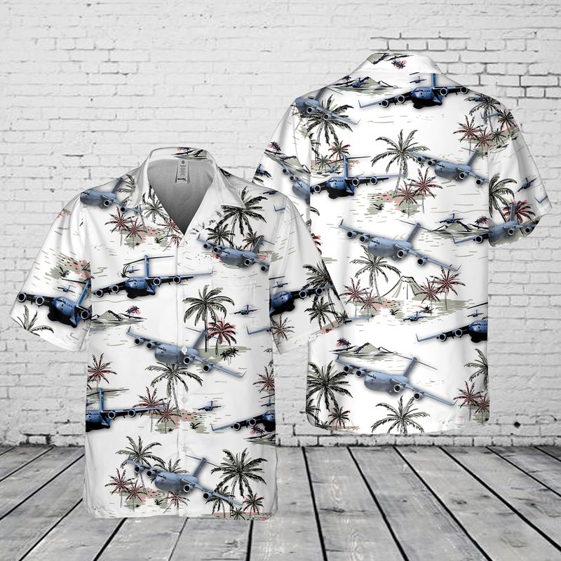 USAF Boeing C-17 Hawaiian Shirt