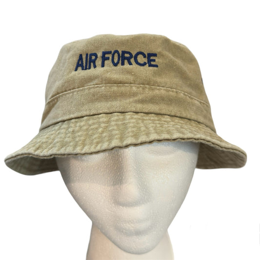 Air Force Bucket Hat Black, Khaki or Olive Green
