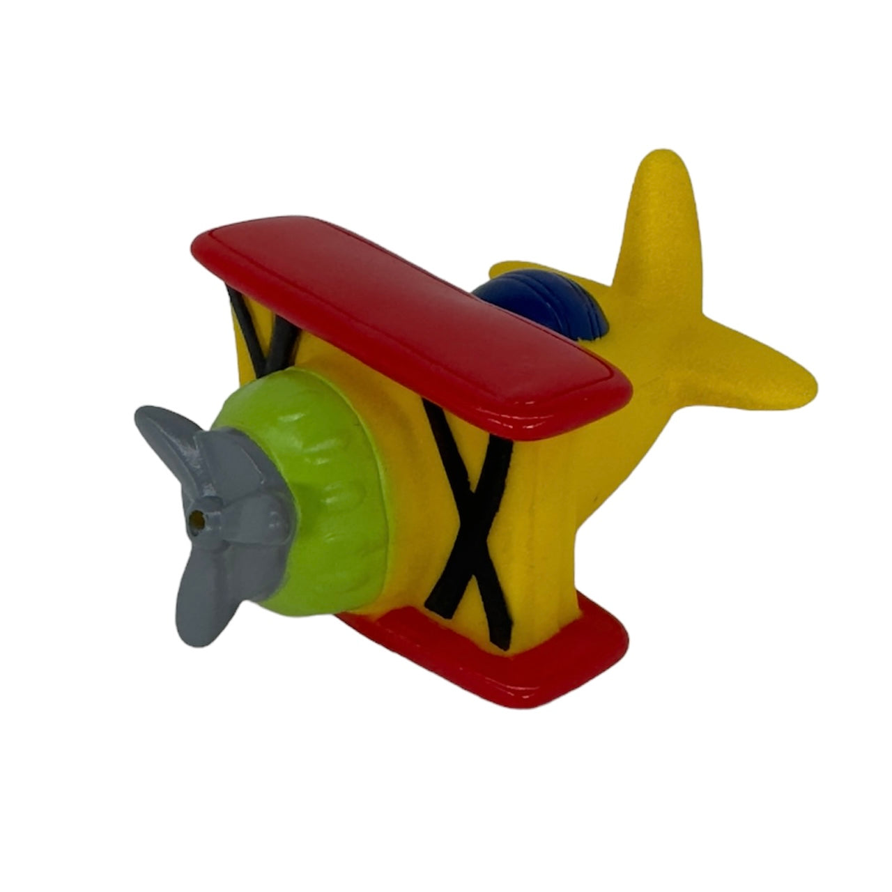 Yellow Bi-Plane Bath Plane