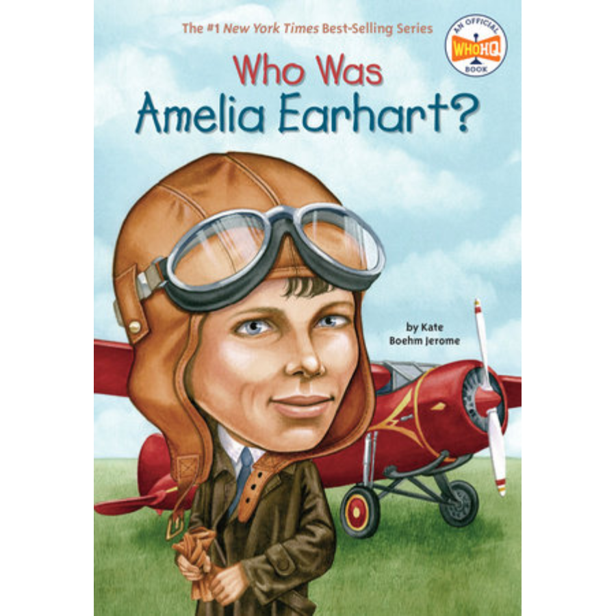 Who was Amelia Earhart? Paperback by Kate Boehm Jerome