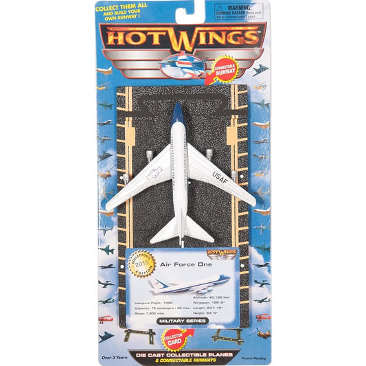 Hot Wings AF-1 Die Cast Model with Runway
