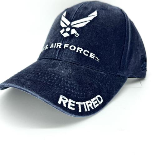 Washed Denim U.S. Air Force Retired Cap  Blue