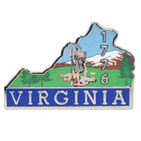 State of Virginia Pin