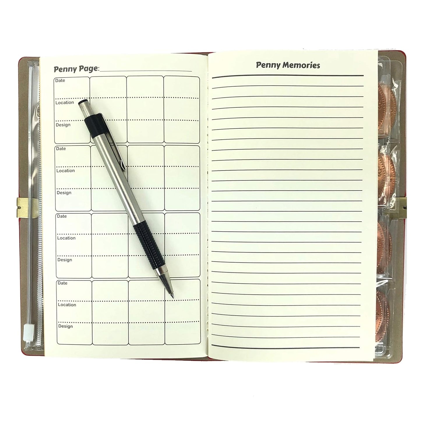 Pressed Penny Journal Books