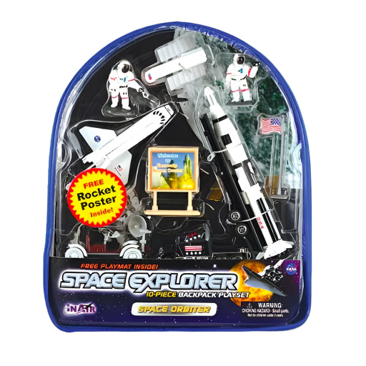 Space Explorer Backpack Playset