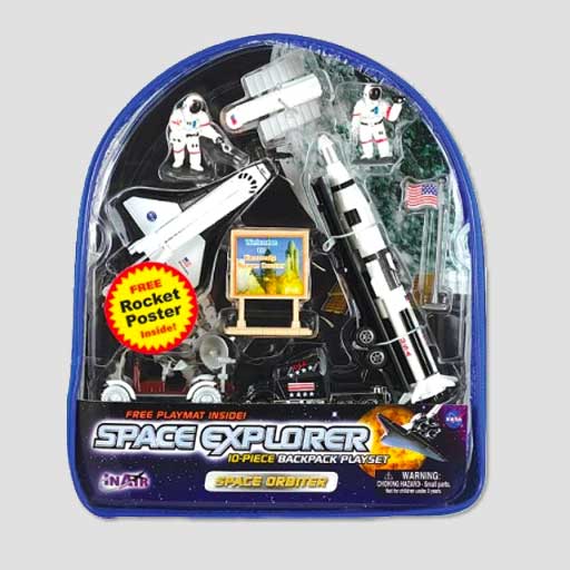 Space Explorer Backpack Playset