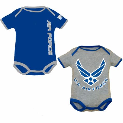 Air Force Infant Bodysuit 2pk