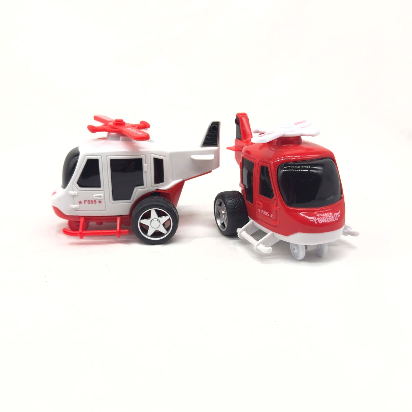 Bump and Go Helicopters - 2 colors - 4-1/2" long