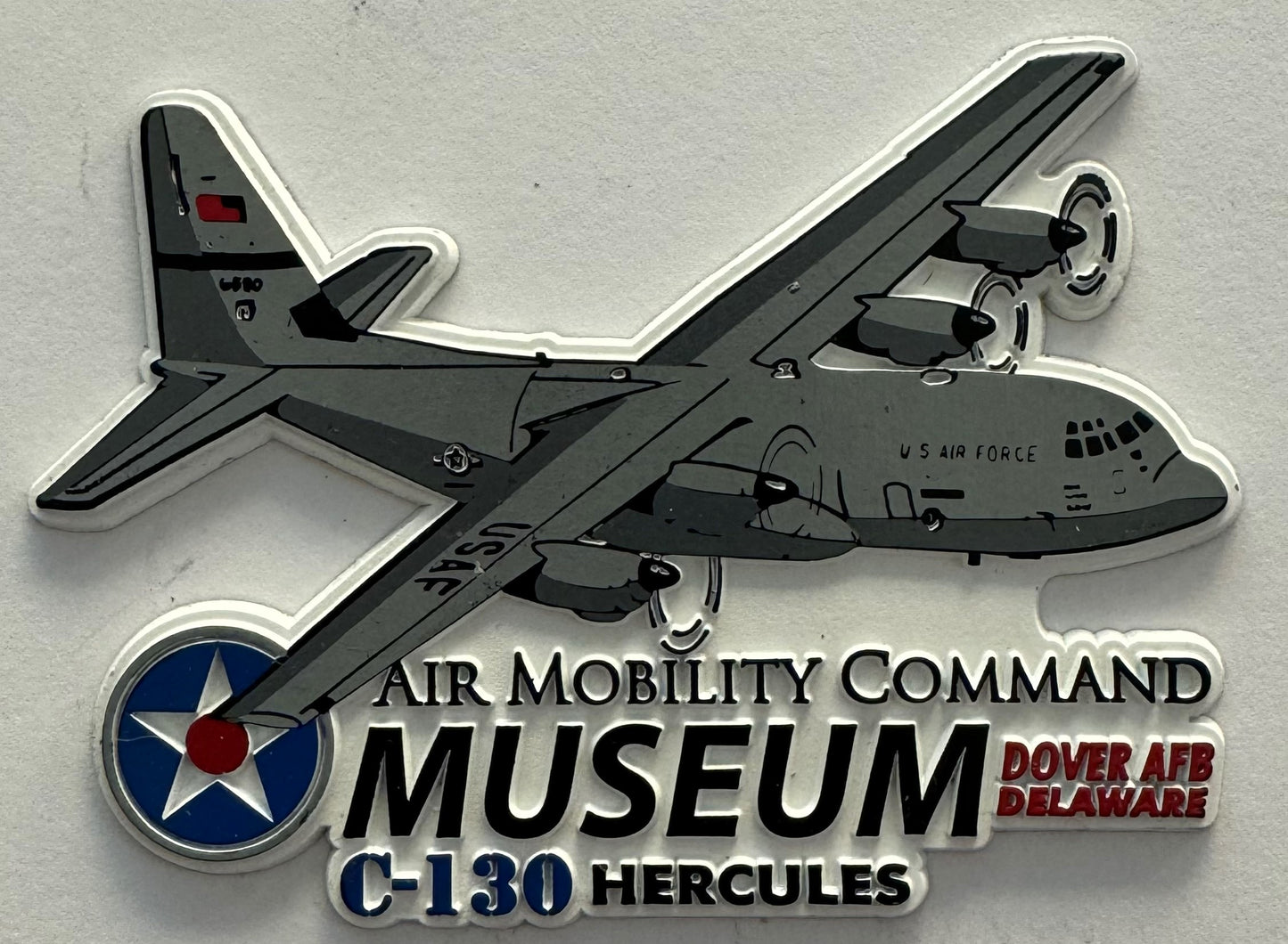 C-130 Hercules AMC Rubber Magnet