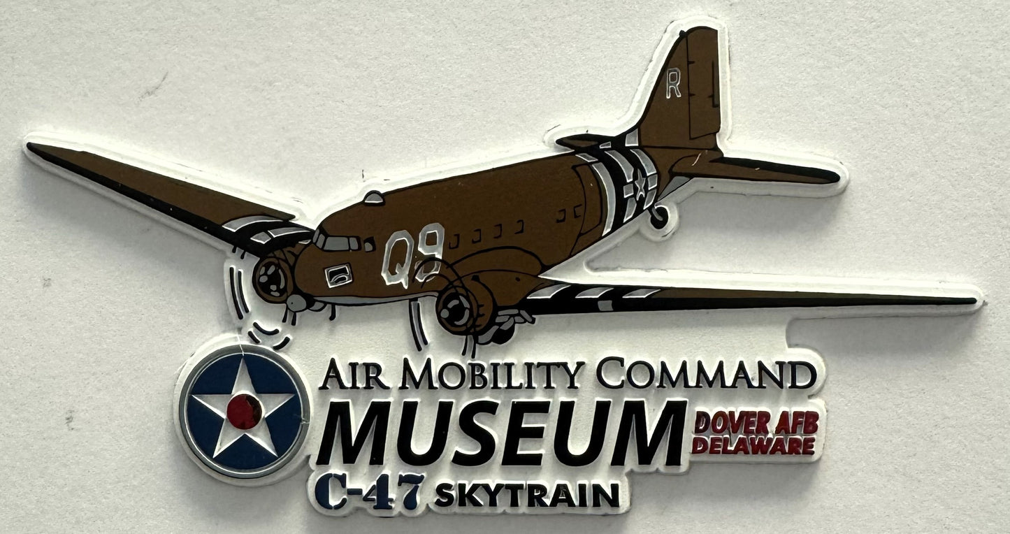 C-47 Skytrain AMC Rubber Magnet