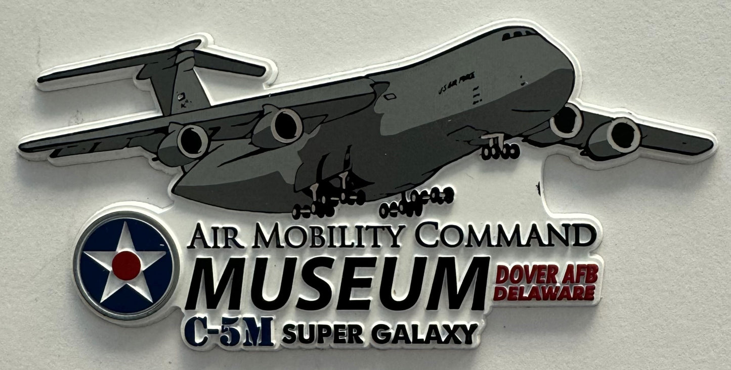 C-5M Super Galaxy AMC Rubber Magnet
