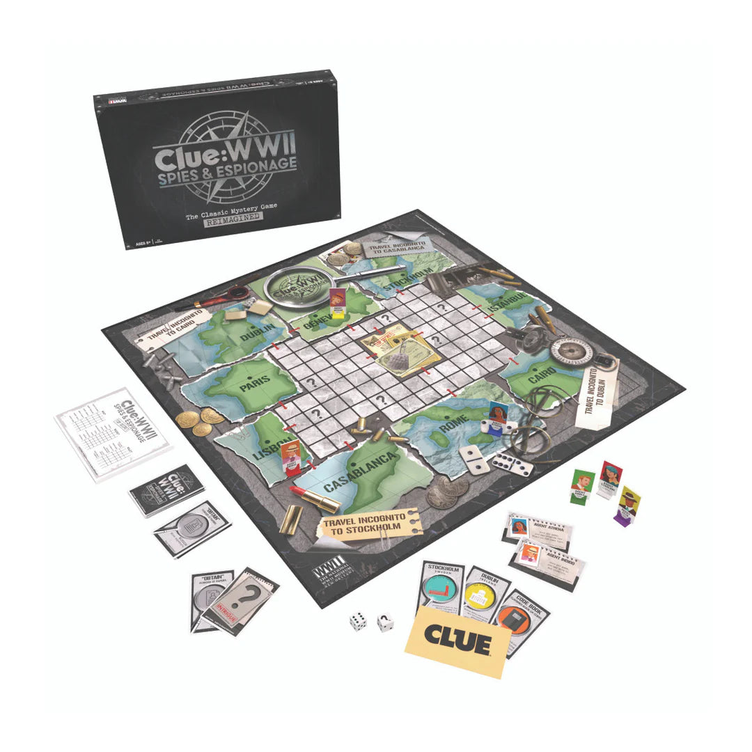 Clue: WWII Spies & Espionage The Classic Mystery Game