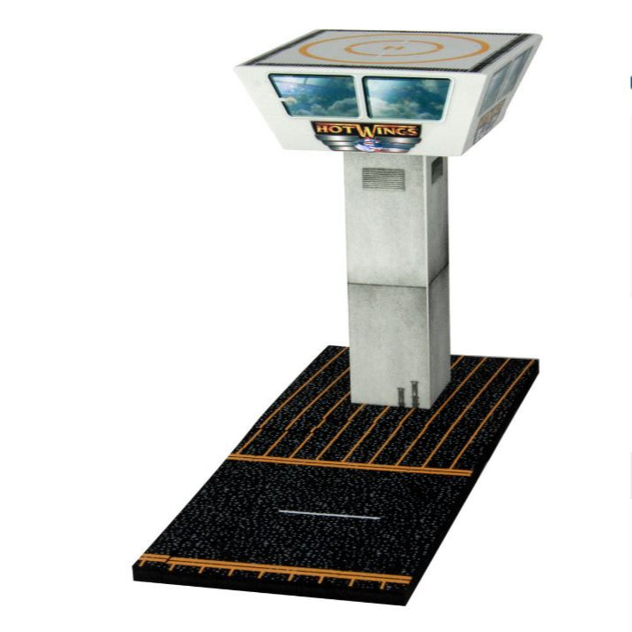 Hot Wings Control Tower with Connectible Runway