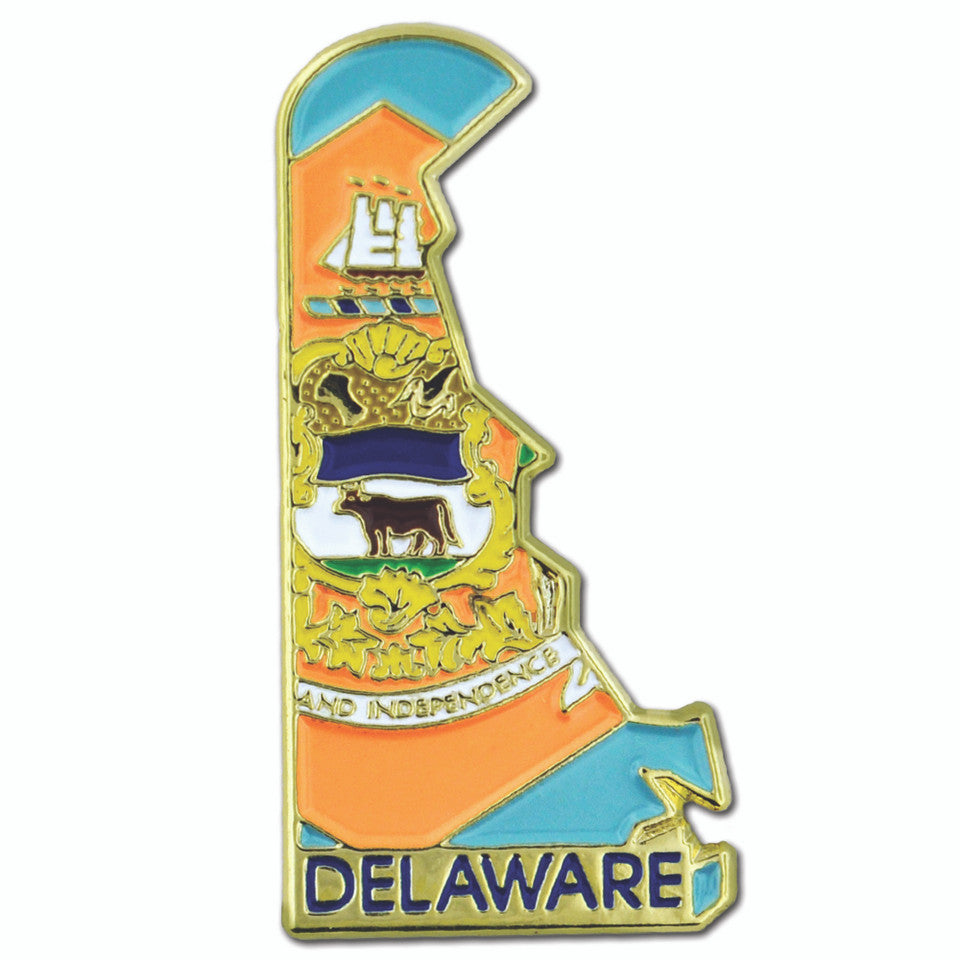 State of Delaware Lapel Pin