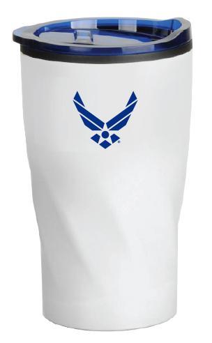 U.S. Air Force Symbol Design on 14 oz. Stainless Steel Whirl Tumbler