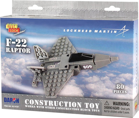 F-22 Raptor Best Lock Construction Blocks