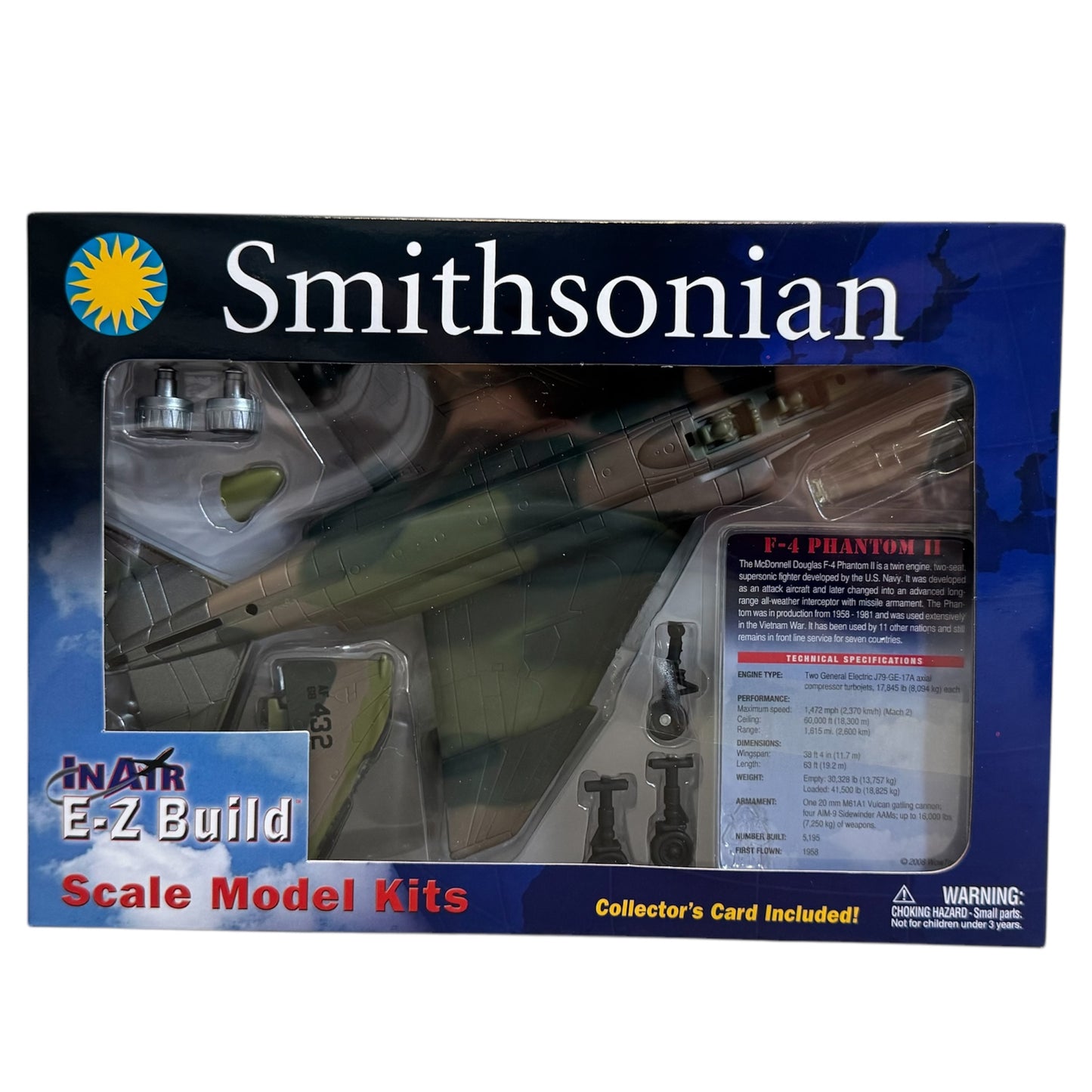 E-Z Building F-4 Phantom II Model Kit
