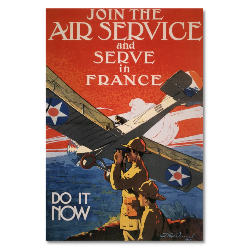 Serve in France Poster