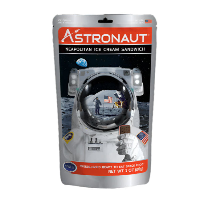 Astronaut Neapolitan Ice Cream Sandwich
