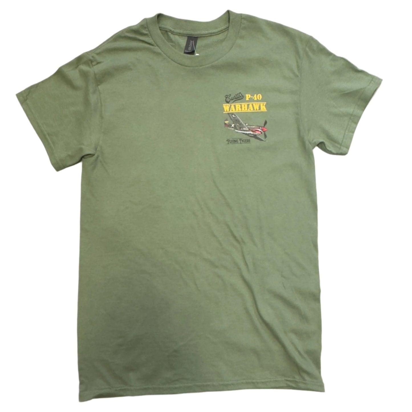 P-40 Warhawk Olive Green Shirt