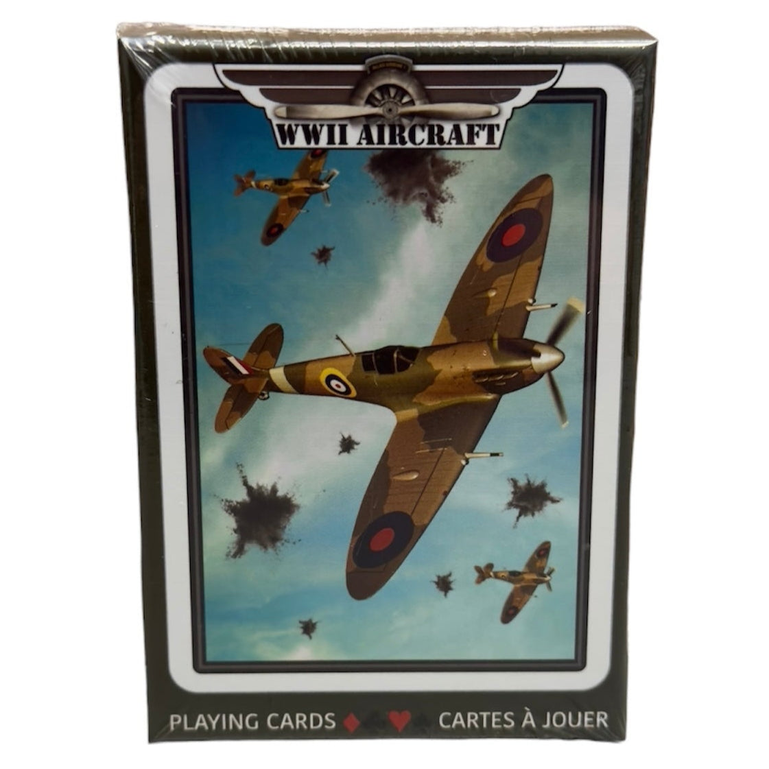 WWII Aircraft Playing Cards